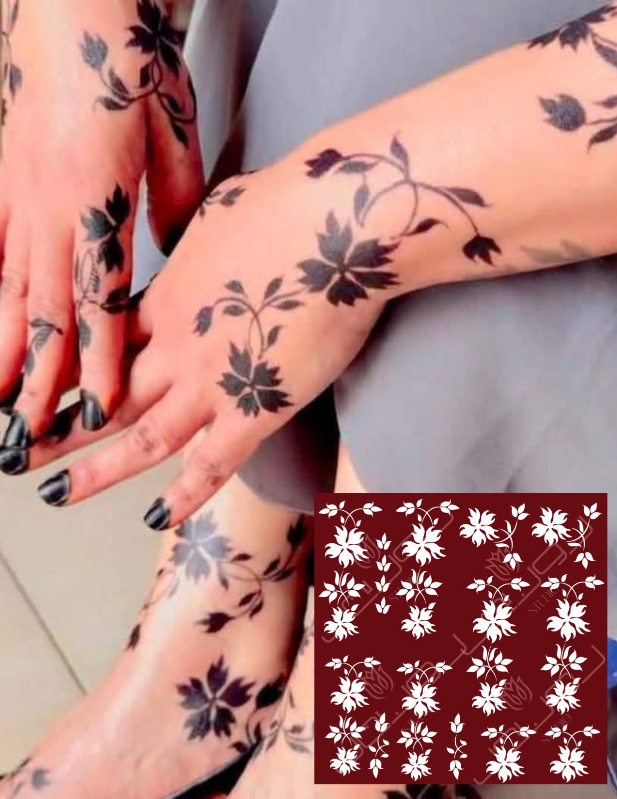 Henna Stencil