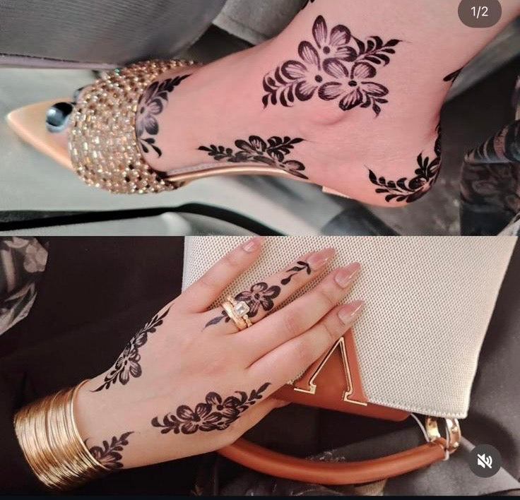 henna stencil
