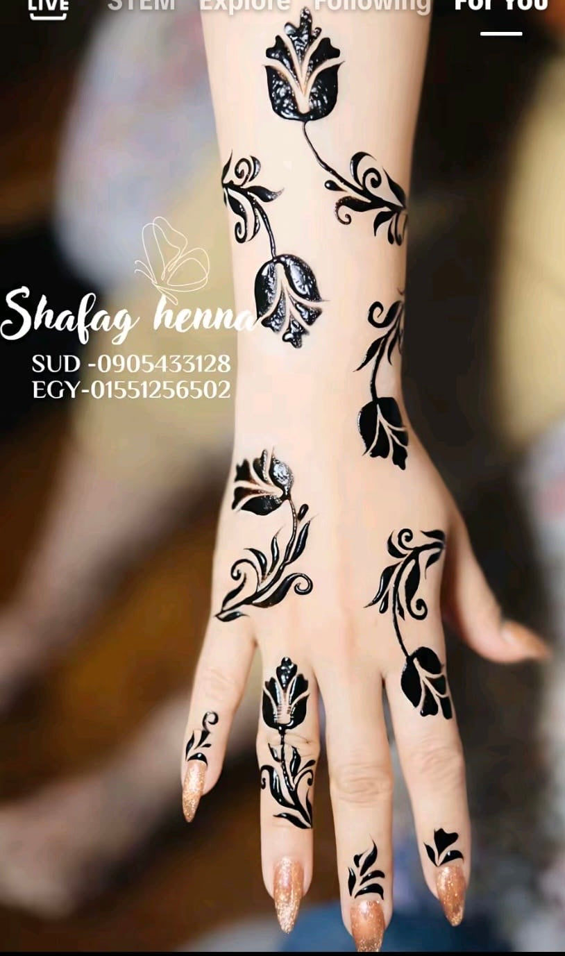 Henna stencils