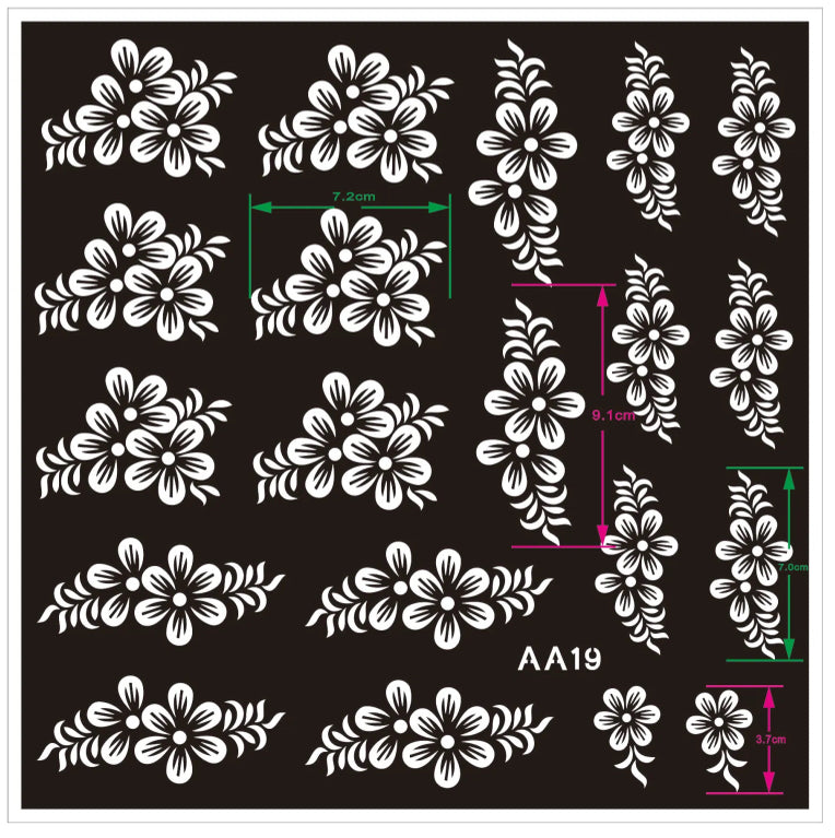 henna stencil