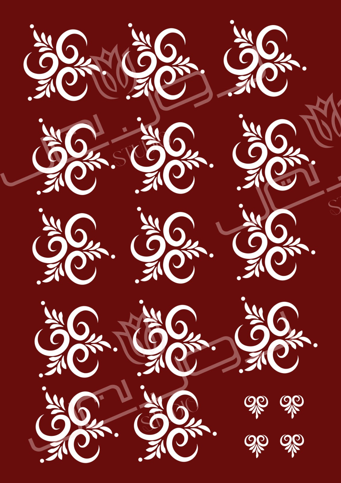 Henna Stencil