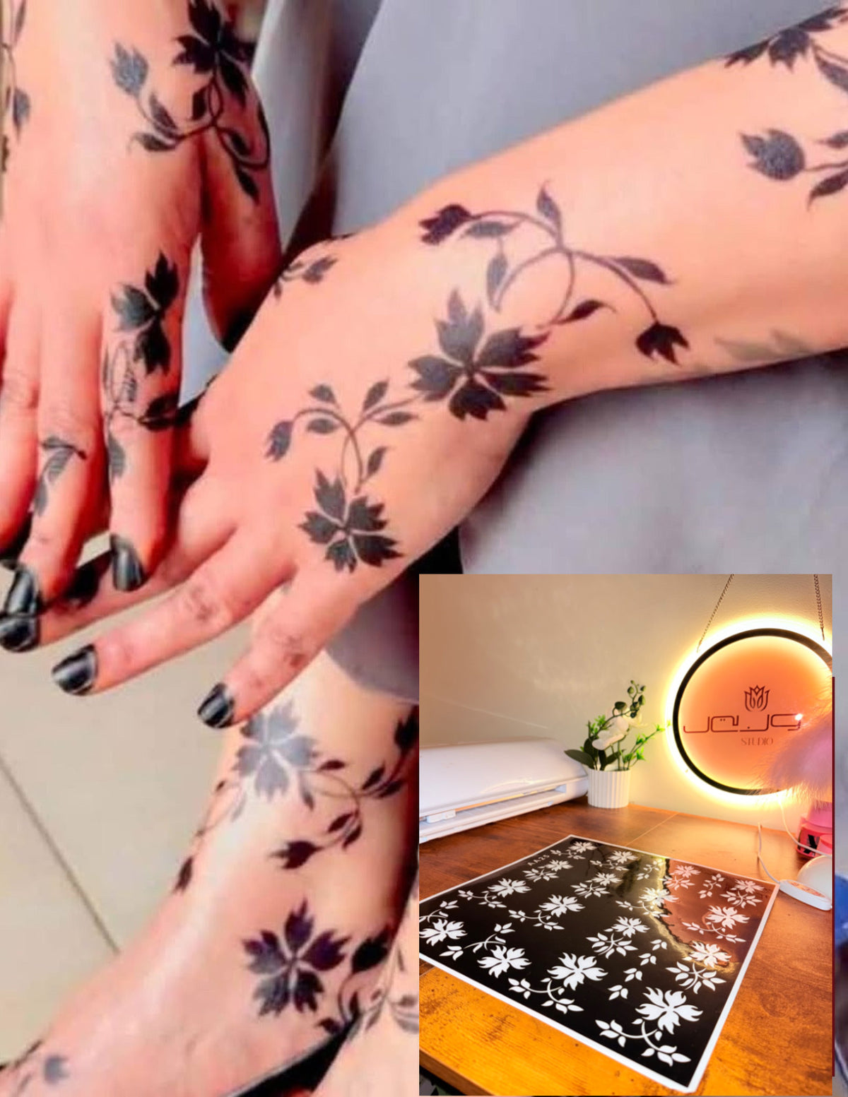 Henna Stencil