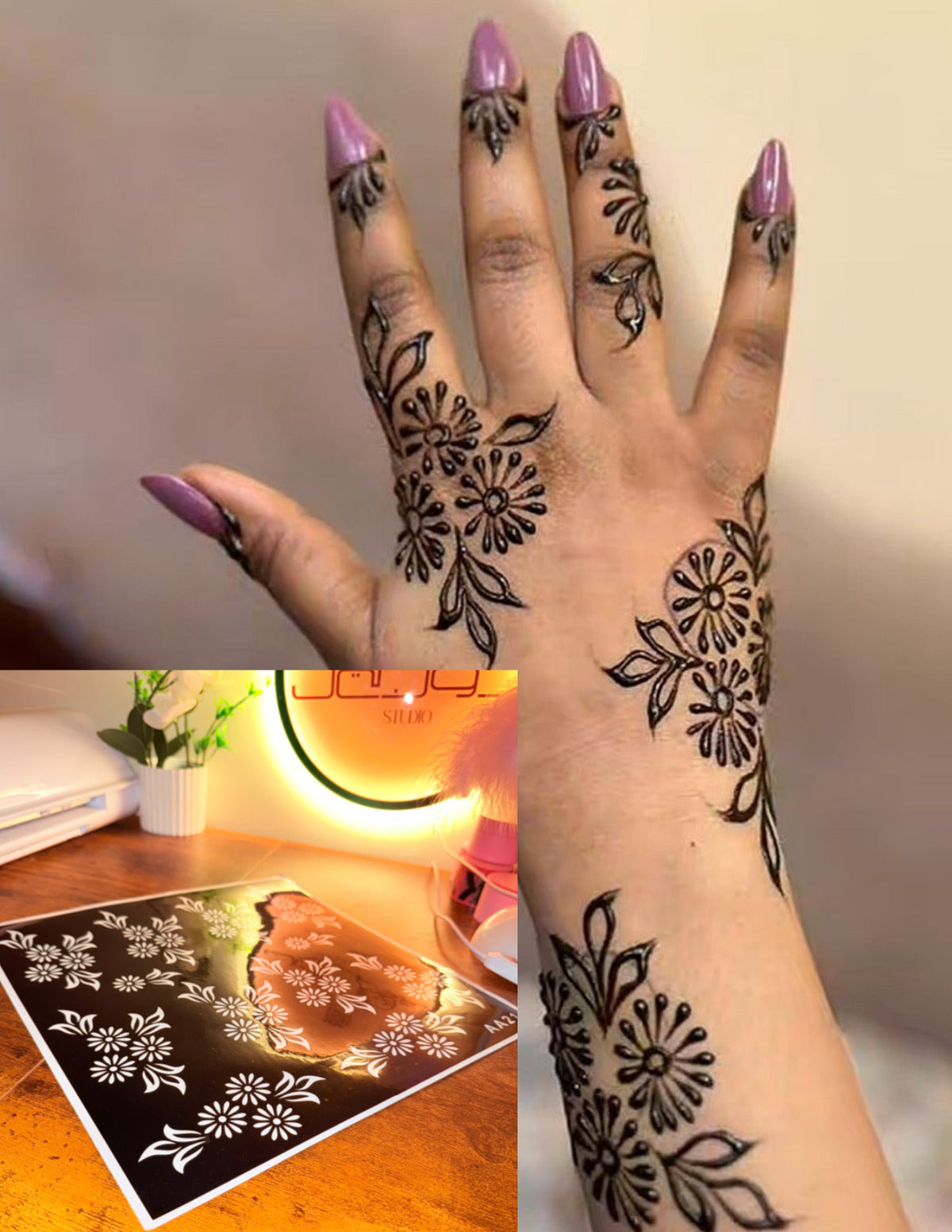 Henna Stencil