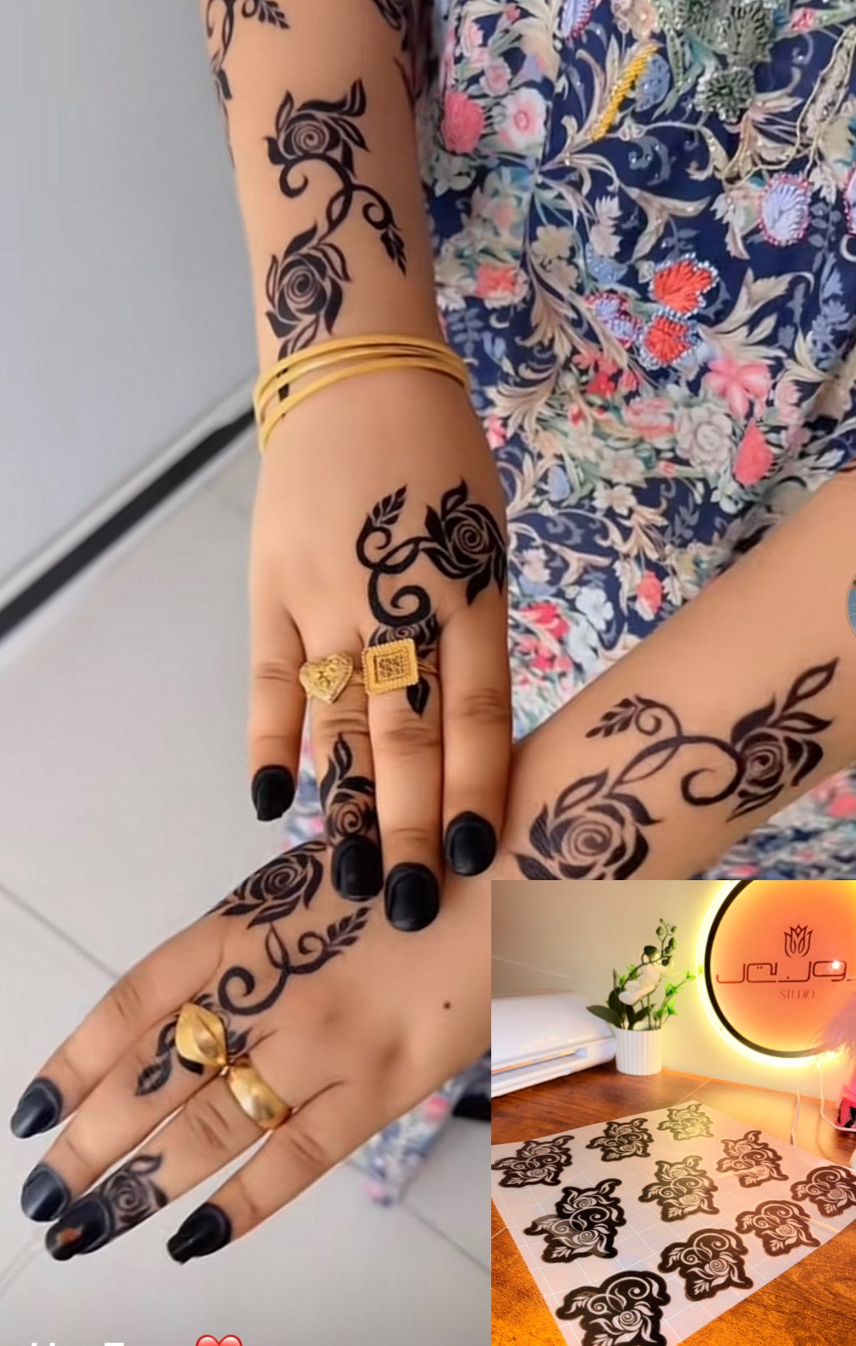 Henna Stencil