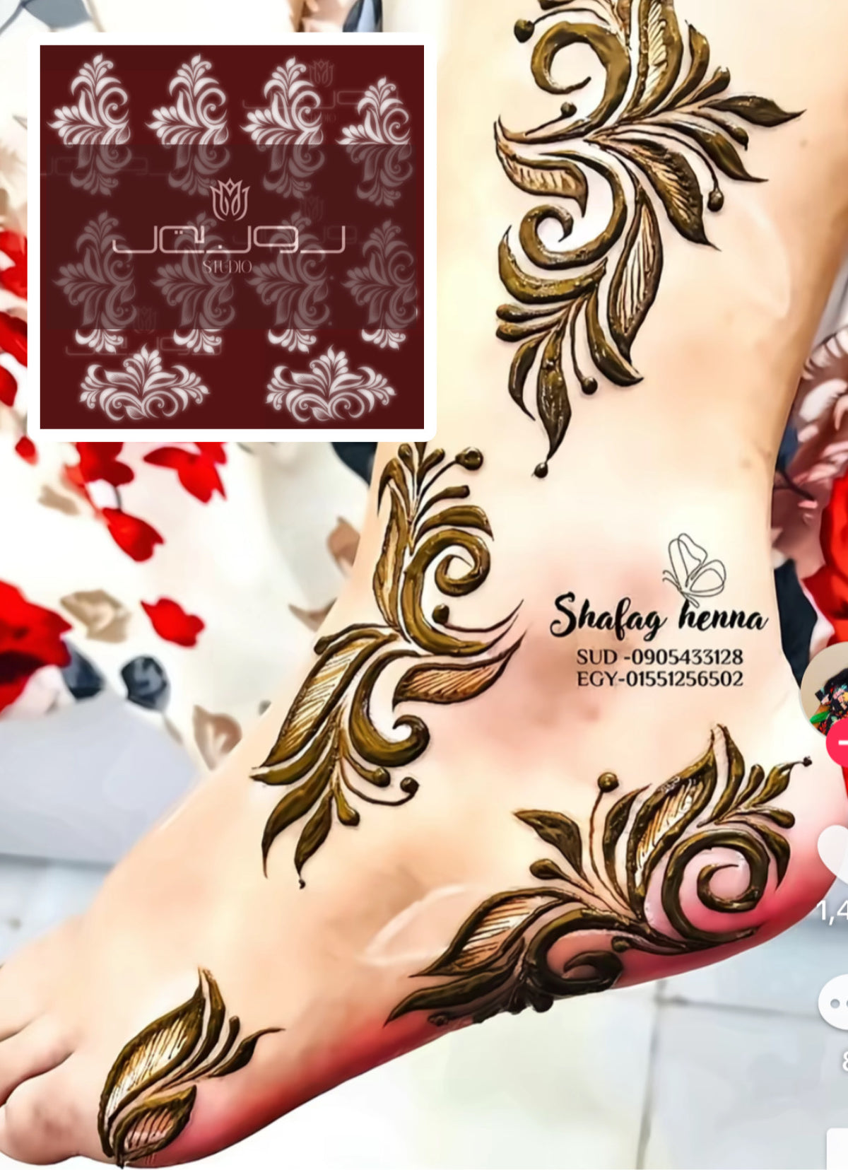 Henna Stencil