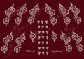 Bride's henna design حنة عروس